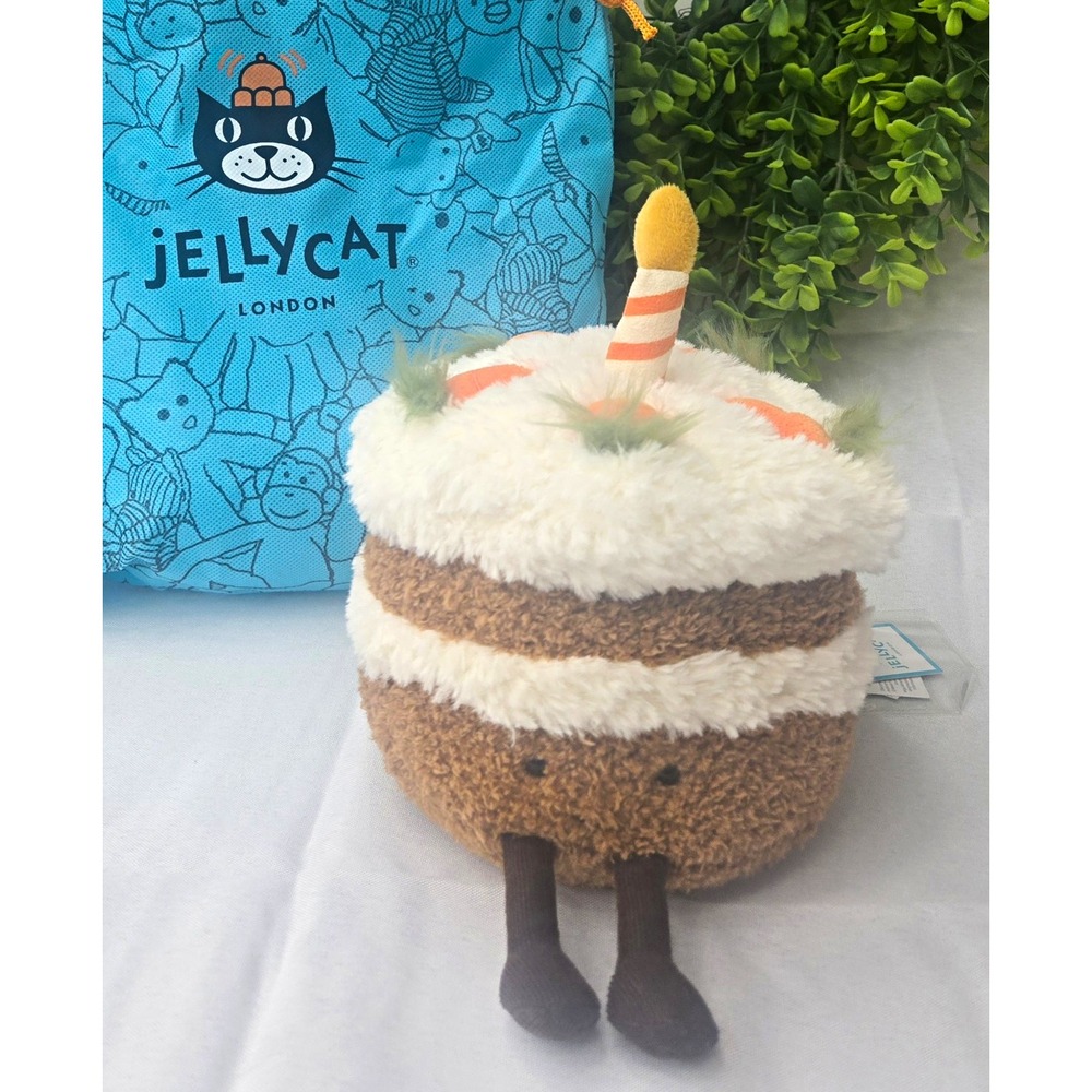 Jellycat Amuseables Carrot Cake Plush NWT Brand New With Tags Nordstrom